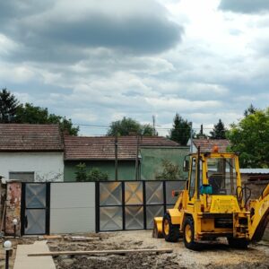 Iskop mini bagerom Novi Sad TAXI BAGI