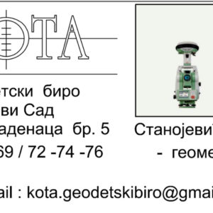 Geodetski biro Kota – Novi Sad