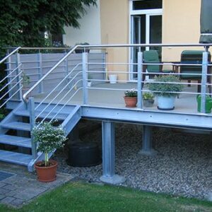 ALU ograde, gelenderi, tuš kabine Novi Sad META GLASS