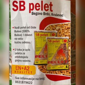 Prodaja peleta Kruševac SRBOPELET