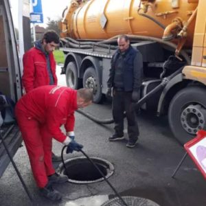 Čišćenje rezervoara separatora masti i ulja Pančevo EUROECOCAP