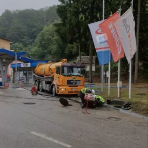 Čišćenje rezervoara separatora masti i ulja Pančevo EUROECOCAP