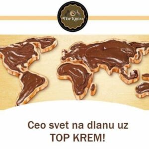 Dostava čokolade i čokoladnih kremova Beograd TOP KREM