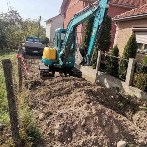 Bager Niš iskop bagerom iskop zemlje Niš