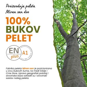Proizvodnja peleta Ribariće MIRAN SAN
