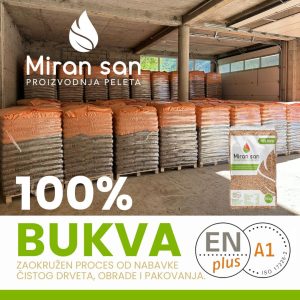 Proizvodnja peleta Ribariće MIRAN SAN