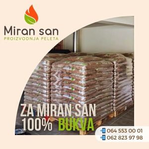 Proizvodnja peleta Ribariće MIRAN SAN