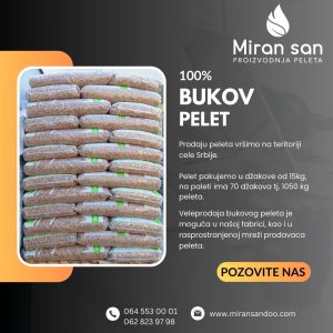 Proizvodnja peleta Ribariće MIRAN SAN