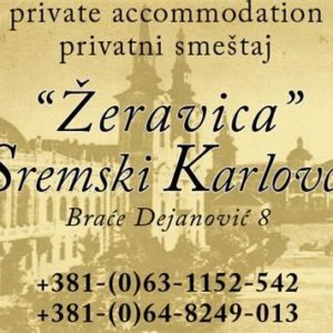 Apartman Žeravica – Sremski Karlovci