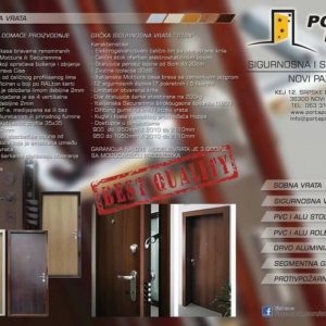 PORTA-PORTA NESTOROVIC – Novi Pazar