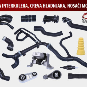 UNA Scorpion – Manžetne, creva interkulera