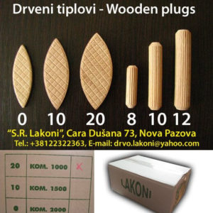 DRVO LAKONI – Proizvodnja drvenih tiplova i lamelnih keks tiplova
