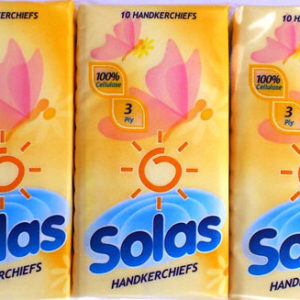 SOLAS papirne maramice, salvete, alu folije, toalet papir