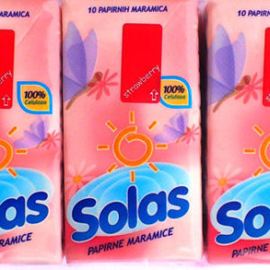 SOLAS papirne maramice, salvete, alu folije, toalet papir