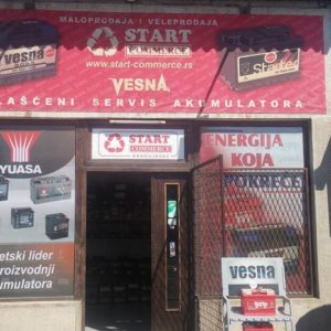 Prodaja akumulatora Kragujevac START COMMERCE