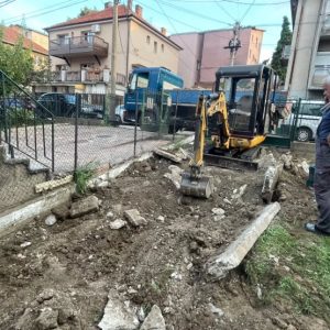 Iskop mini bagerom Beograd JEČMENICA mini kop