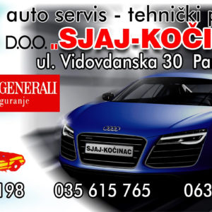 Tehnički pregled SJAJ KOČINAC DOO – Paraćin