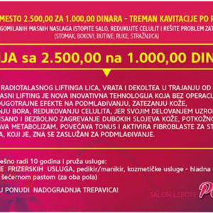 Salon Lepote – PERLA – Mirjevo, Beograd