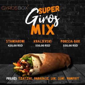 Najbolji giros Niš GYROS BOX