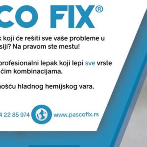 PASCO FIX LEPAK – Uvoz i distribucija