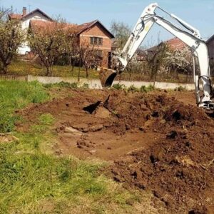 Iskop bagerom Smederevo odvoz šuta ANDREJ KOP