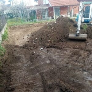Iskop bagerom Smederevo odvoz šuta ANDREJ KOP