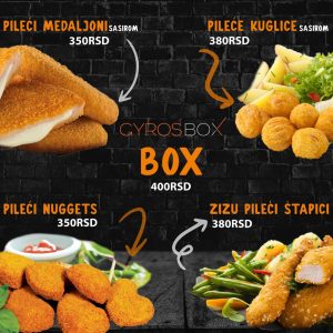 Najbolji giros Niš GYROS BOX
