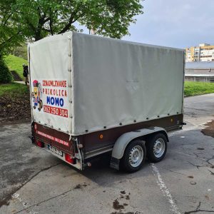 Iznajmljivanje prikolica transport robe Beograd MOMO