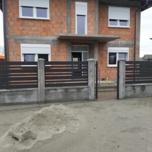 Aluminijumske ograde i kapije Srebrno jezero UNIVERZAL PP