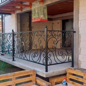 Kovane ograde metalne kapije Inđija METAL PRO5