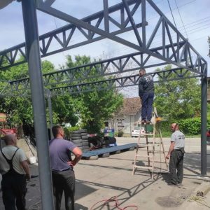Kovane ograde metalne kapije Inđija METAL PRO5