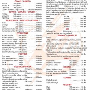 Dostava roštilja Subotica ROŠTILJNICA GROM