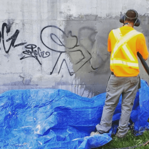 Pranje krovova skidanje grafita Beograd