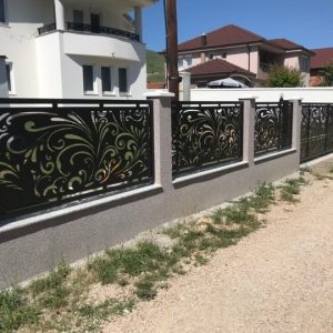 Izrada kovanih – aluminijumskih – prohrom ograda E&R METAL Novi Pazar