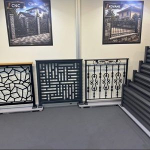 Izrada kovanih – aluminijumskih – prohrom ograda E&R METAL Novi Pazar