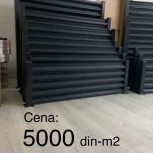 Izrada kovanih – aluminijumskih – prohrom ograda E&R METAL Novi Pazar