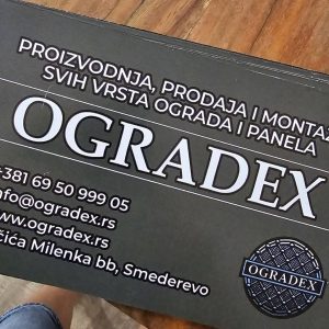 Proizvodnja i ugradnja pletene žice Smederevo OGRADEX