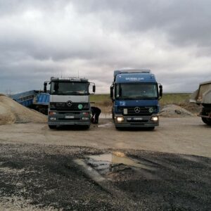 Transport rastresitog materijala – peska – šljunka – kamena – Lazarevac KolubaraTrans