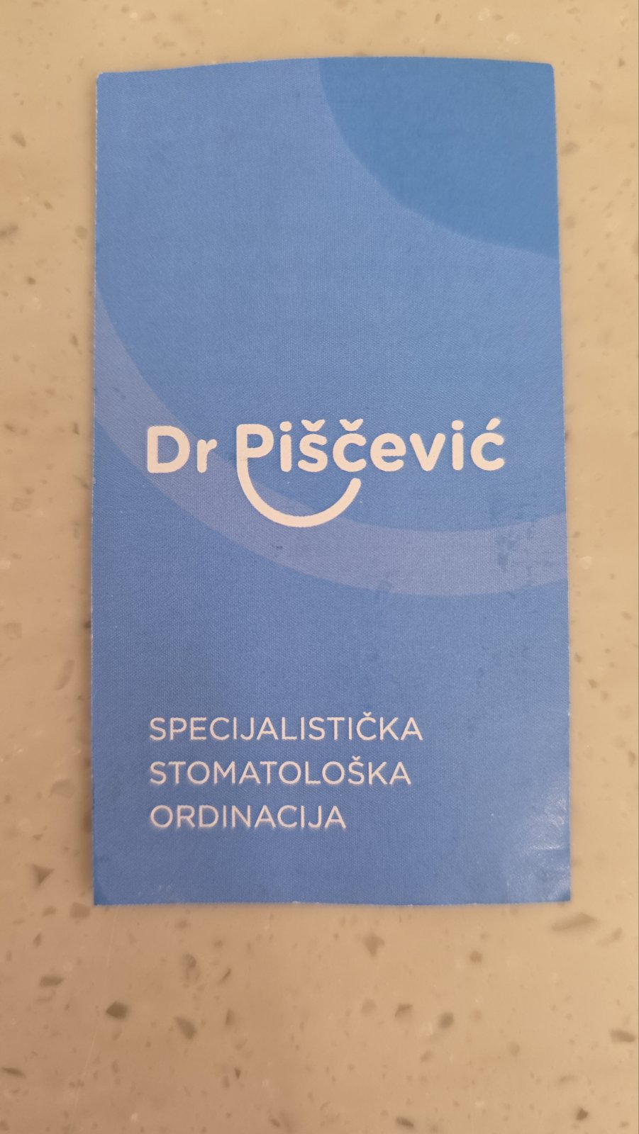 Specijalistička stomatološka ordinacija Čačak DR PIŠČEVIĆ