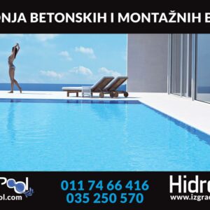 Projektovanje izgradnja i oprema za bazene TermoPool Beograd