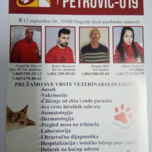 Veterinarska ambulanta Petrović 019 Negotin