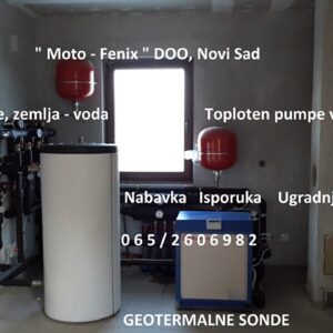 Bušenje bunara i geotermalne sonde Moto Fenix Novi Sad