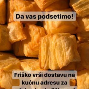 Smrznuto lisnato testo FRIŠKO Opovo, Baranda