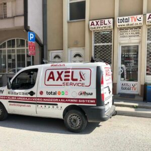 Satelitska oprema, alarmi, video nadzor AXEL SERVICE Šabac