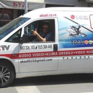 Satelitska oprema, alarmi, video nadzor AXEL SERVICE Šabac