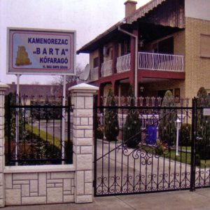 Kamenorezačke usluge Bečej, Kamenorezačka radnja Barta