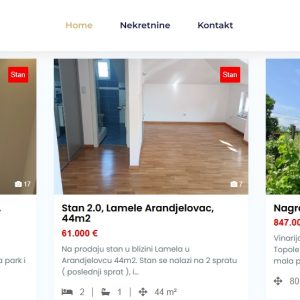 Agencija za nekretnine Aranđelovac OBRT 2024