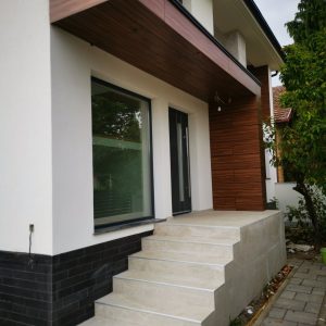 Ugradnja ventilisane fasade fundermax i alubond Temerin MD ALU SISTEM
