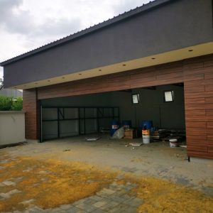 Ugradnja ventilisane fasade fundermax i alubond Temerin MD ALU SISTEM