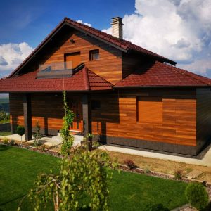 Ugradnja ventilisane fasade fundermax i alubond Temerin MD ALU SISTEM